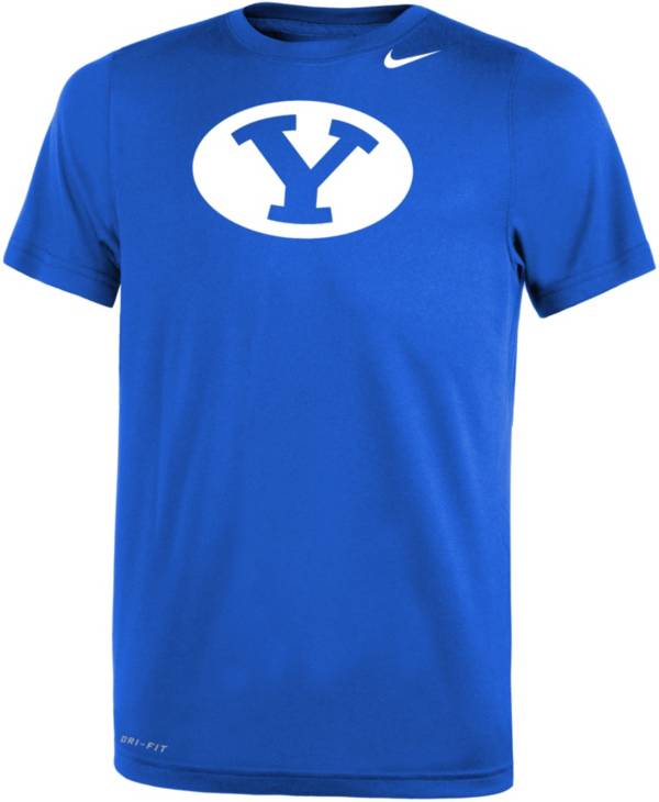 Nike Youth BYU Cougars Blue Dri-FIT Legend 2.0 T-Shirt