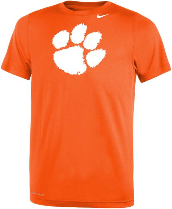 Nike Youth Clemson Tigers Orange Dri-FIT Legend 2.0 T-Shirt