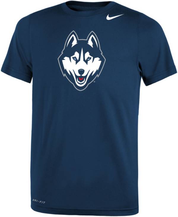 Nike Youth UConn Huskies Blue Dri-FIT Legend 2.0 T-Shirt