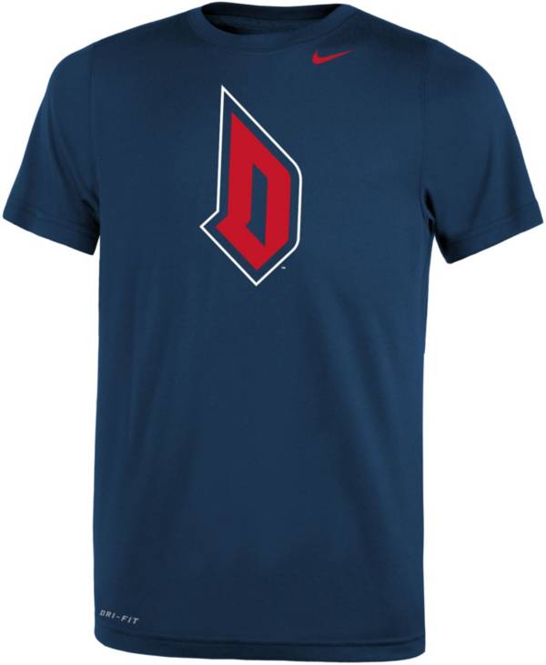 Nike Youth Duquesne Dukes Blue Dri-FIT Legend 2.0 T-Shirt