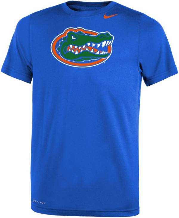 Nike Youth Florida Gators Blue Dri-FIT Legend 2.0 T-Shirt product image