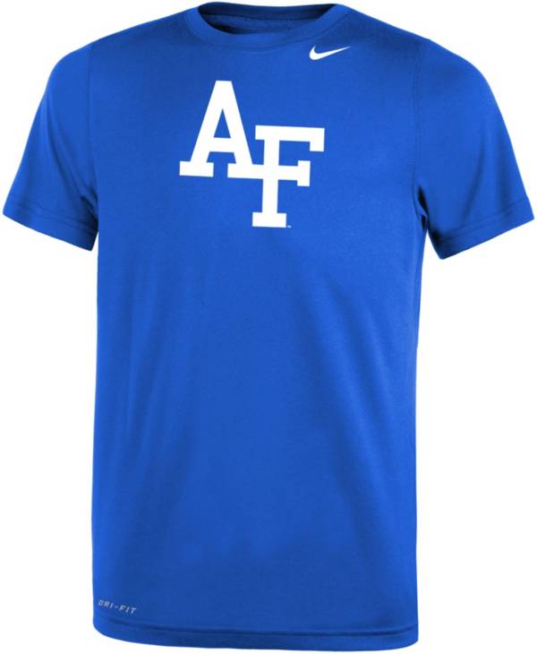 Nike Youth Air Force Falcons Blue Dri-FIT Legend 2.0 T-Shirt