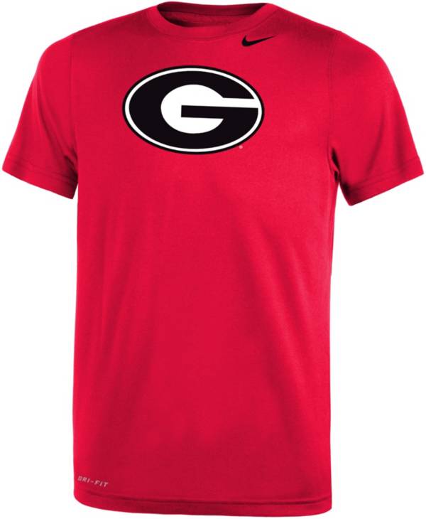 Nike Youth Georgia Bulldogs Red Dri-FIT Legend 2.0 T-Shirt