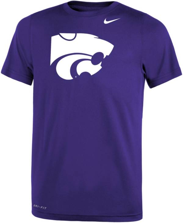 Nike Youth Kansas State Wildcats Purple Dri-FIT Legend 2.0 T-Shirt product image