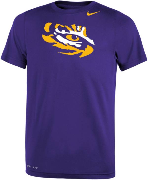 Nike Youth LSU Tigers Purple Dri-FIT Legend 2.0 T-Shirt