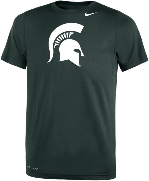 Nike Youth Michigan State Spartans Green Dri-FIT Legend 2.0 T-Shirt product image