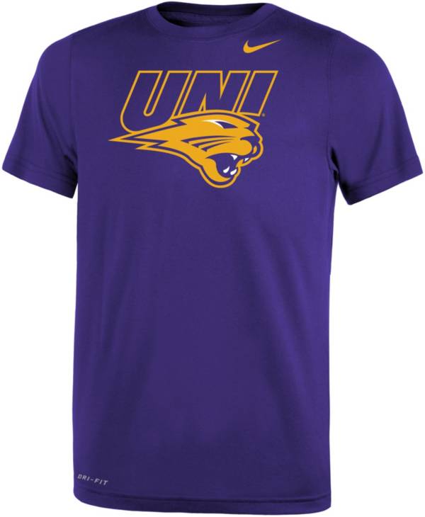 Nike Youth Northern Iowa Panthers Purple Dri-FIT Legend 2.0 T-Shirt