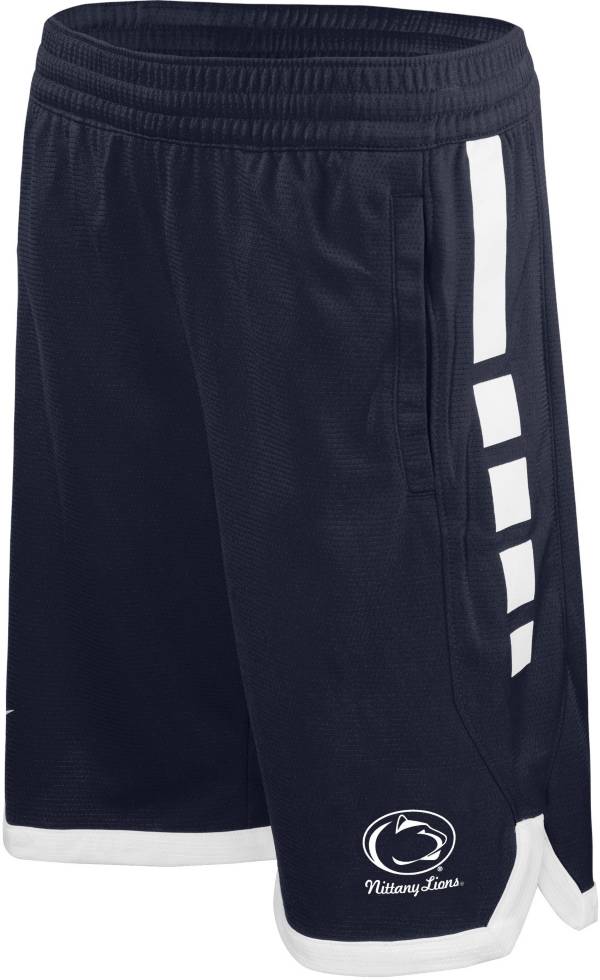 Nike Youth Penn State Nittany Lions Blue Elite Stripe Shorts