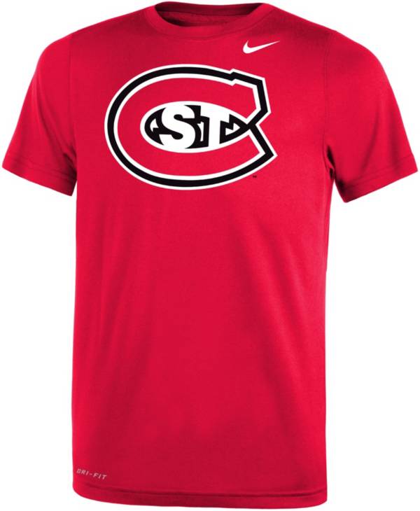 Nike Youth St. Cloud State Huskies Spirit Red Dri-FIT Legend 2.0 T-Shirt