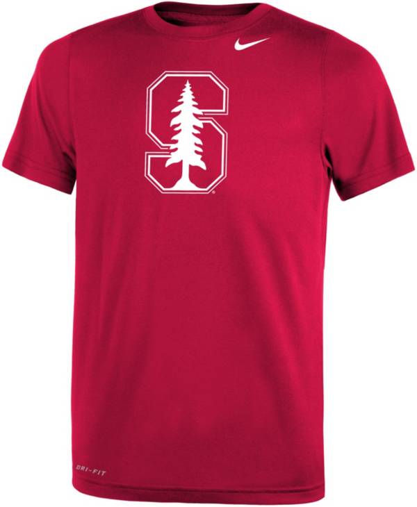 Nike Youth Stanford Cardinal Cardinal Dri-FIT Legend 2.0 T-Shirt