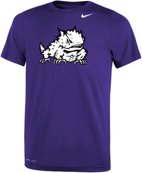 Nike Youth TCU Horned Frogs Purple Dri-FIT Legend 2.0 T-Shirt