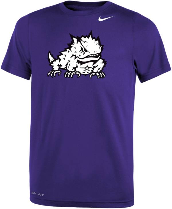 Nike Youth TCU Horned Frogs Purple Dri-FIT Legend 2.0 T-Shirt product image
