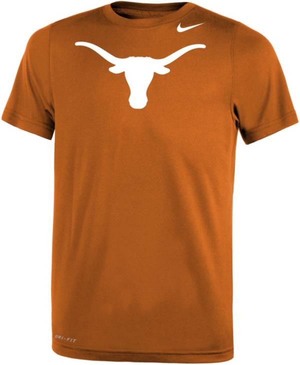Nike Youth Texas Longhorns Burnt Orange Dri-FIT Legend 2.0 T-Shirt