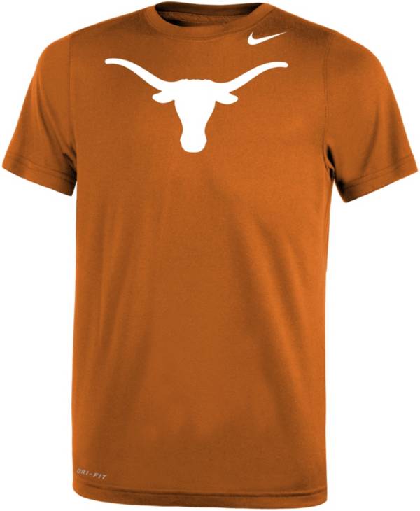 Nike Youth Texas Longhorns Burnt Orange Dri-FIT Legend 2.0 T-Shirt product image