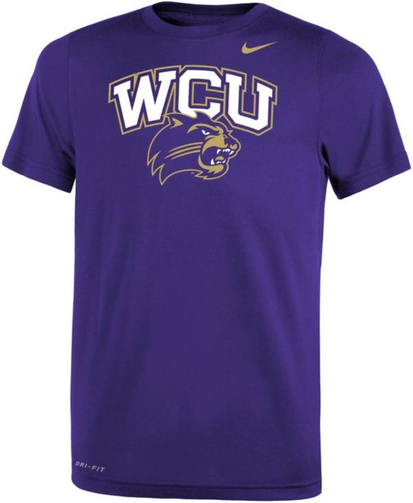 Nike Youth Western Carolina Catamounts Purple Dri-FIT Legend 2.0 T-Shirt