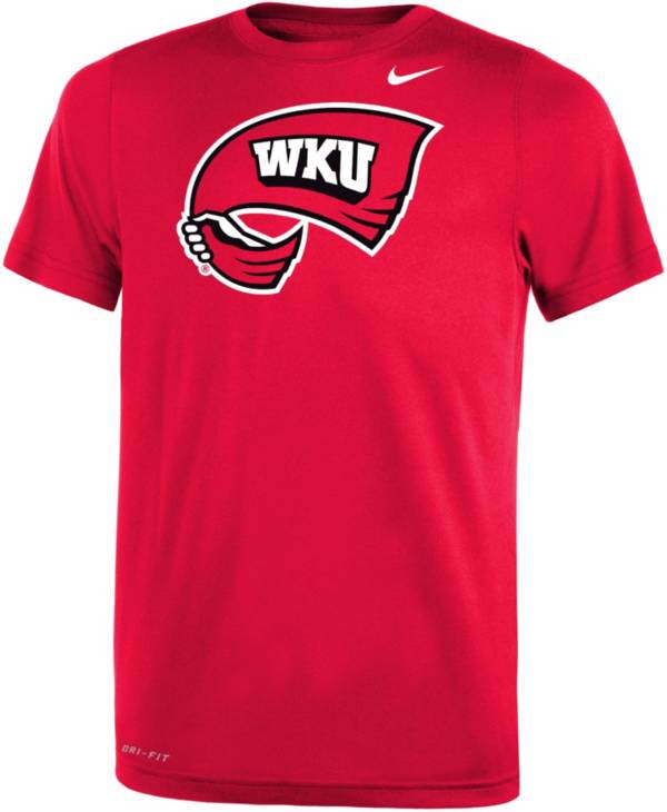 Nike Youth Western Kentucky Hilltoppers Red Dri-FIT Legend 2.0 T-Shirt