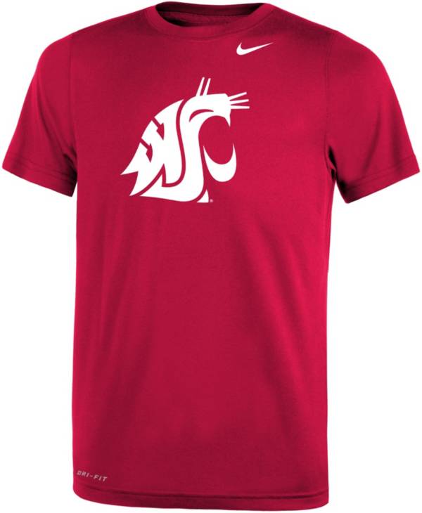 Nike Youth Washington State Cougars Crimson Dri-FIT Legend 2.0 T-Shirt