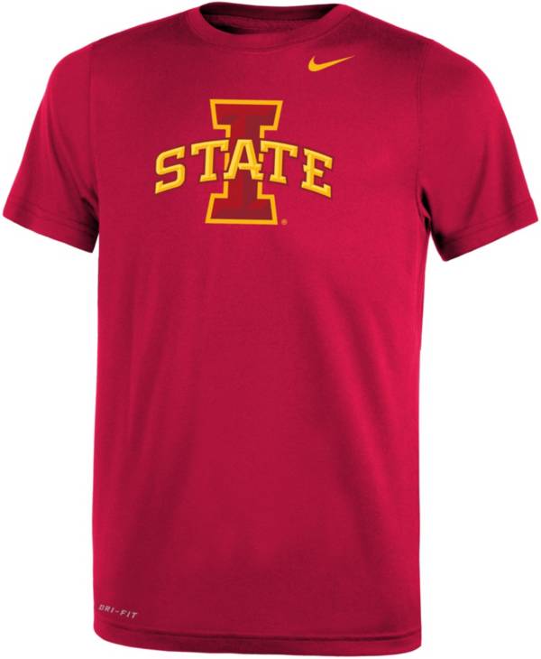 Nike Youth Iowa State Cyclones Cardinal Dri-FIT Legend 2.0 T-Shirt product image