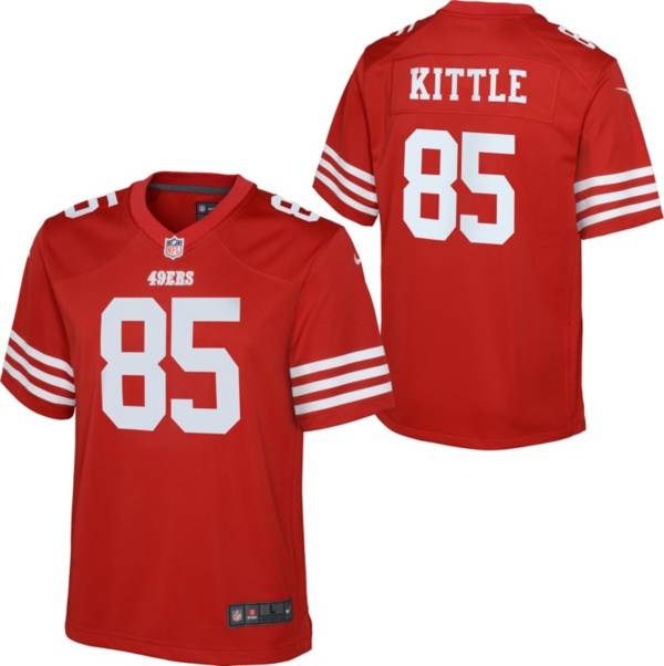 Nike Youth San Francisco 49ers George Kittle #85 Red Game Jersey