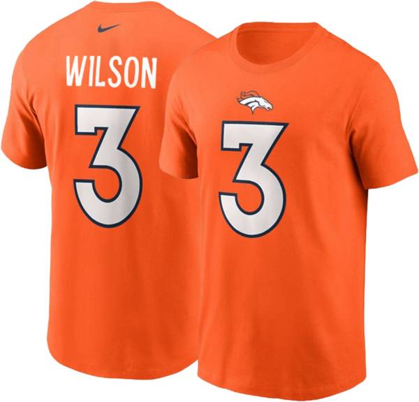 Nike Youth Denver Broncos Russell Wilson #3 Orange T-Shirt product image