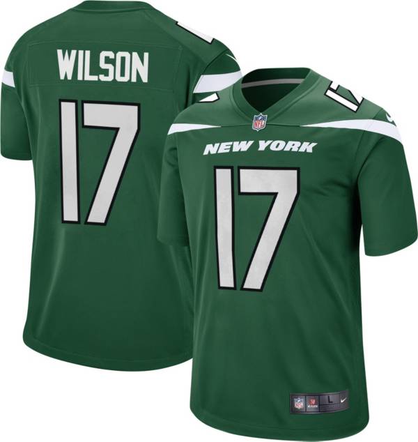 Nike Youth New York Jets Garrett Wilson #17 Black Game Jersey product image