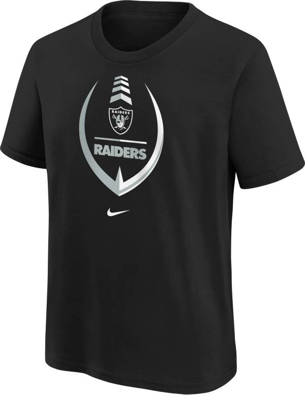 Nike Youth Las Vegas Raiders Icon Black T-Shirt product image