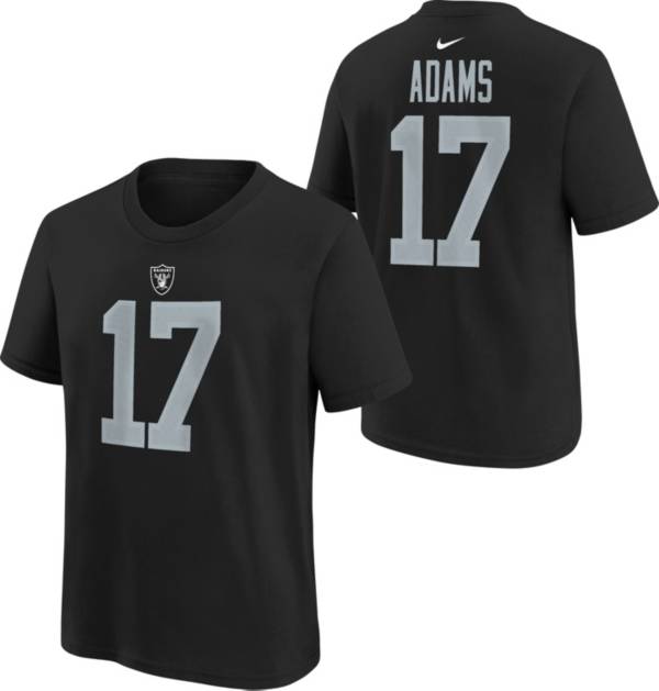 Nike Youth Las Vegas Raiders Davante Adams #17 Black T-Shirt