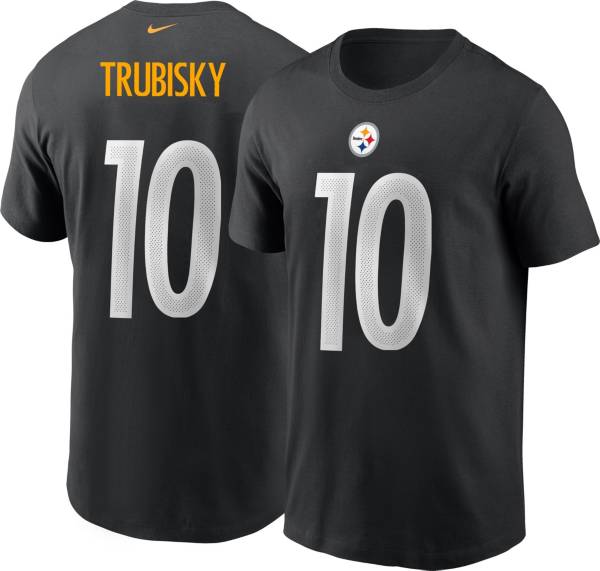 Nike Youth Pittsburgh Steelers Mitchell Trubisky #10 Black T-Shirt product image