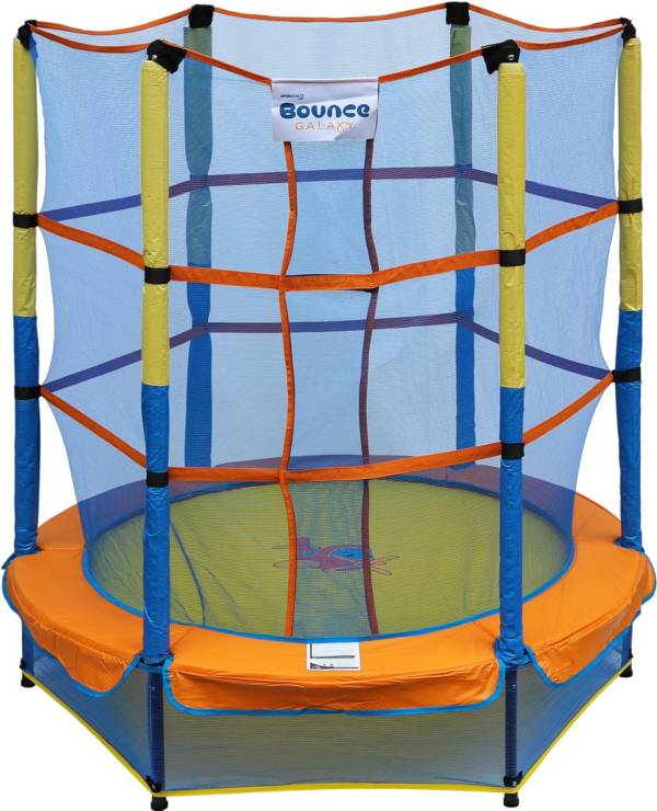 Upper Bounce Bounce Galaxy 60 Inch Indoor Trampoline With Safety Net Enclosure product image