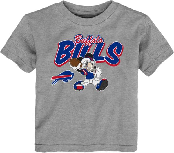 NFL Team Apparel Toddler Buffalo Bills Disney Playmaker Grey T-Shirt product image