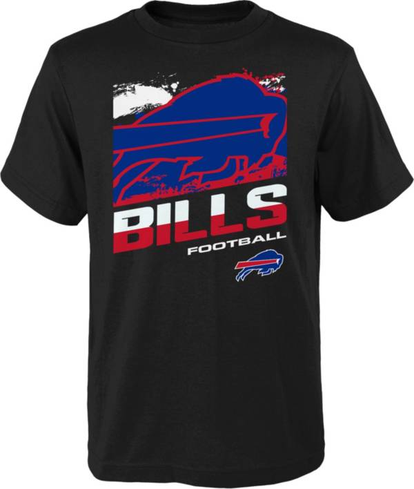 NFL Team Apparel Youth Buffalo Bills Rowdy Black T-Shirt product image