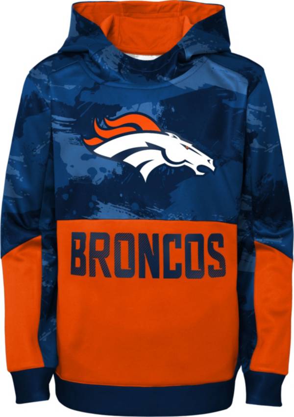 Lids Denver Broncos New Era Team Tie-Dye Pullover Hoodie - Navy