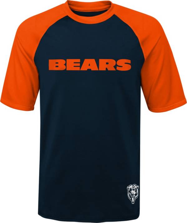 NFL Team Apparel Youth Chicago Bears Rash Guard Navy T-Shirt