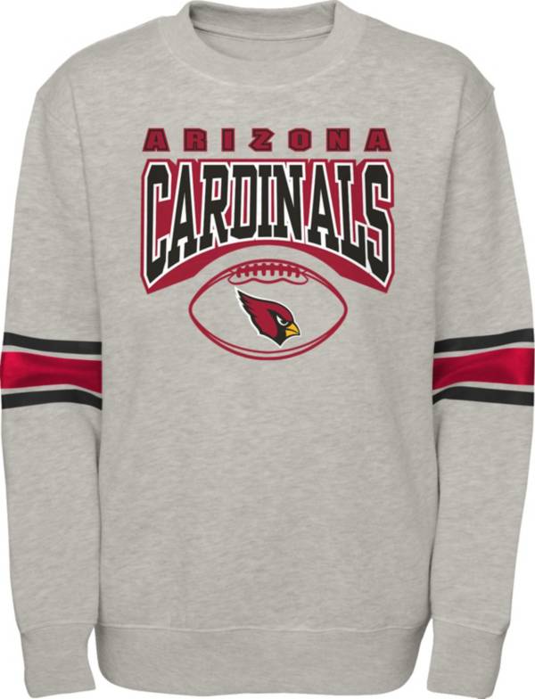 NFL Team Apparel Little Kids' Arizona Cardinals Fan Fave Grey Crew product image