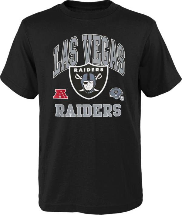 NFL Team Apparel Youth Las Vegas Raiders Official Business Black T-Shirt product image