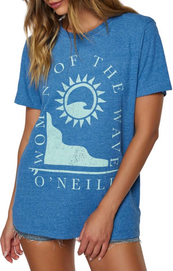 O'Neill Women's Women of the Wave Crest Short Sleeve T-Shirt