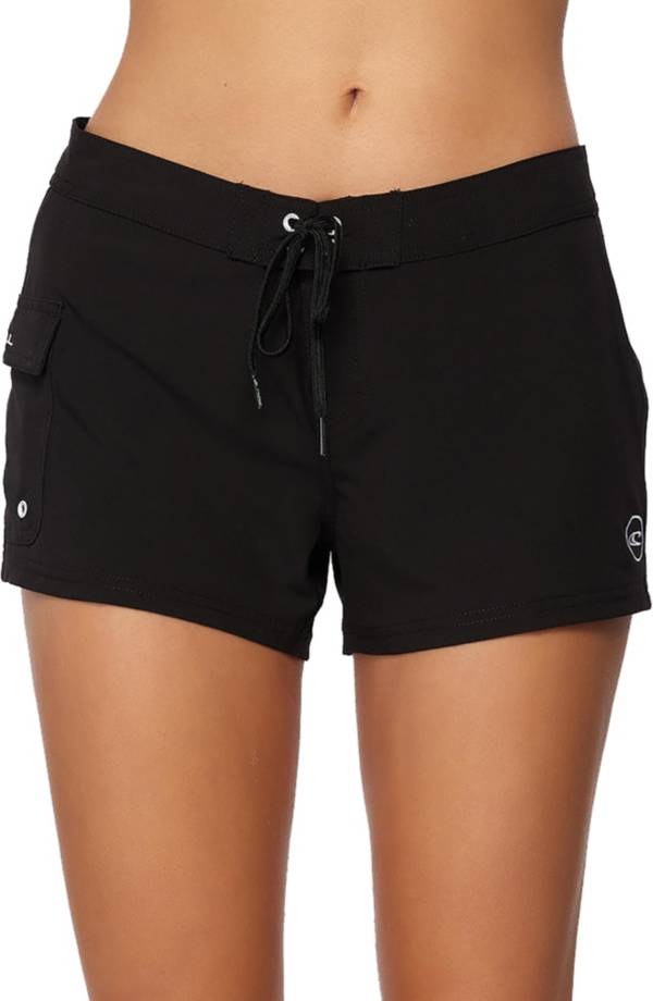 O'Neill Women's Saltwater Solids Stretch 3” Board Shorts