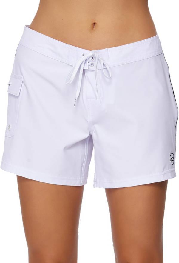 O'Neill Women's Saltwater Solids Stretch 5” Boardshorts
