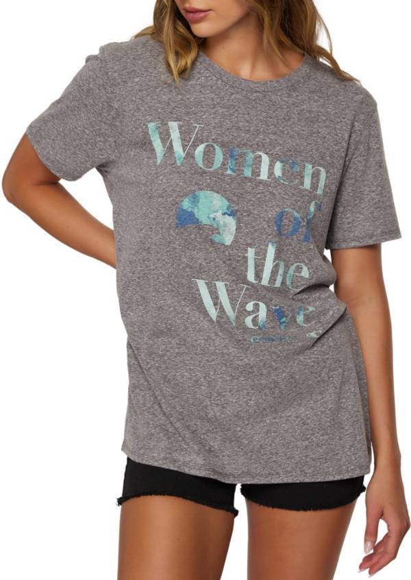 O'Neill Women's Women of the Wave Water Droplet Short Sleeve T-Shirt
