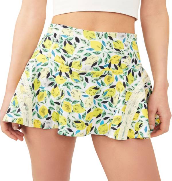 FP Movement by Free People Women's Pleats And Thank You Printed Skort