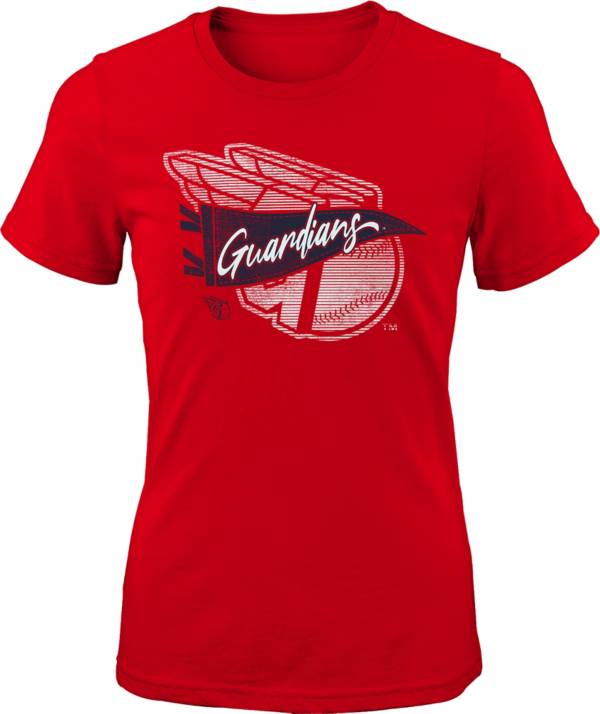 Outerstuff Girls' Cleveland Guardians Red T-Shirt product image