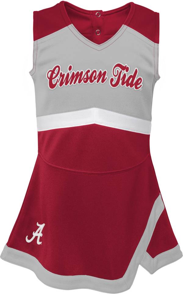 Outerstuff Girls Alabama Crimson Tide Crimson Cheer Dress