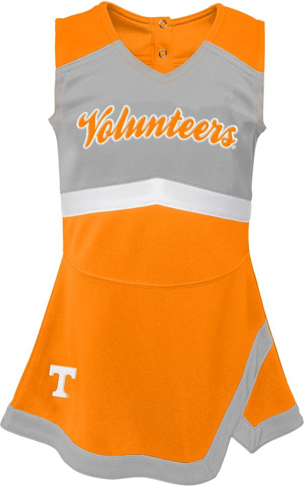 Outerstuff Girls Tennessee Volunteers Tennessee Orange Cheer Dress