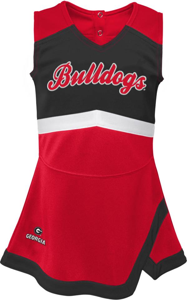 Outerstuff Infant Georgia Bulldogs Red Cheer Dress
