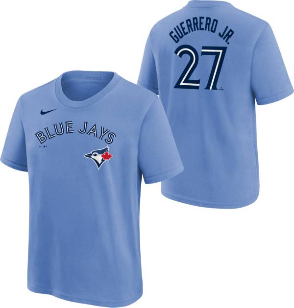 Nike Youth Toronto Blue Jays Vladimir Guerrero Jr. #27 Blue T-Shirt