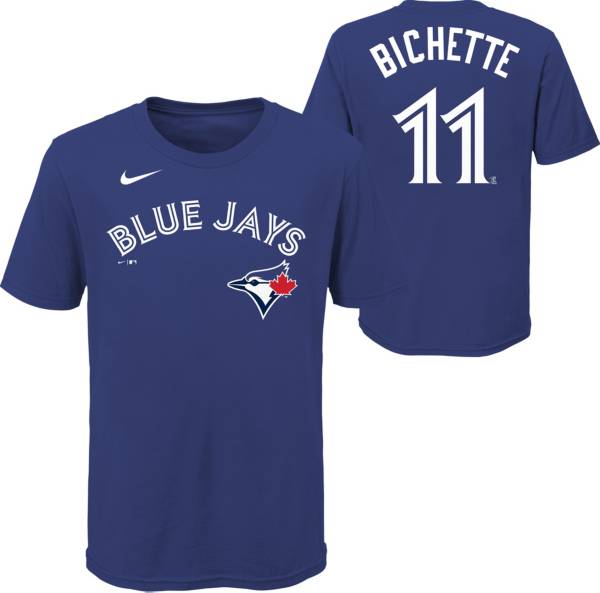 Nike Youth Toronto Blue Jays Bo Bichette #11 Royal T-Shirt