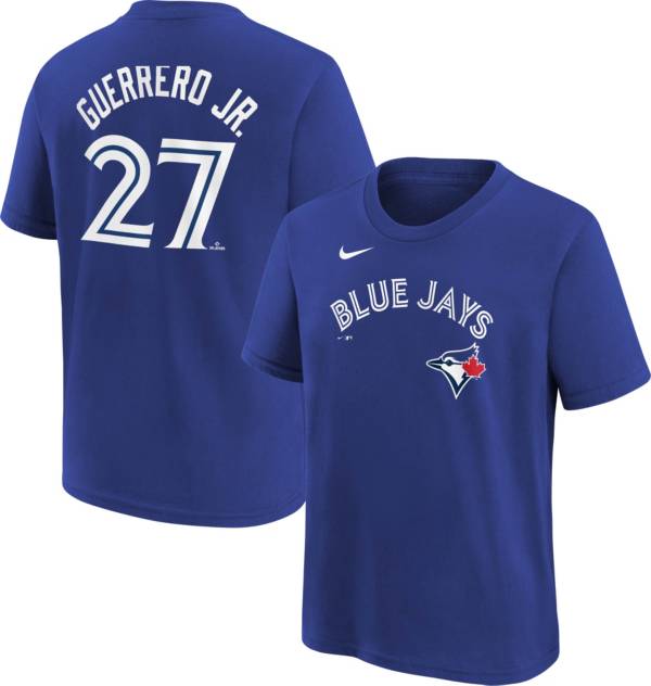 Nike Youth Toronto Blue Jays Vladimir Guerrero Jr. #27 Royal T-Shirt