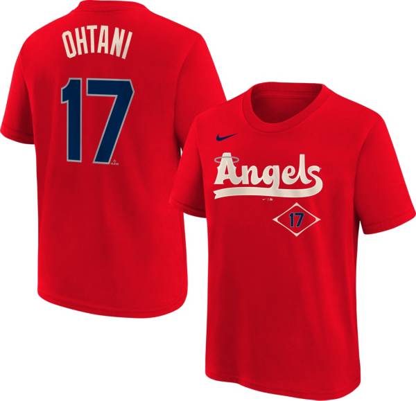 Nike Youth Los Angeles Angels Shohei Ohtani #17 2022 City Connect T-Shirt