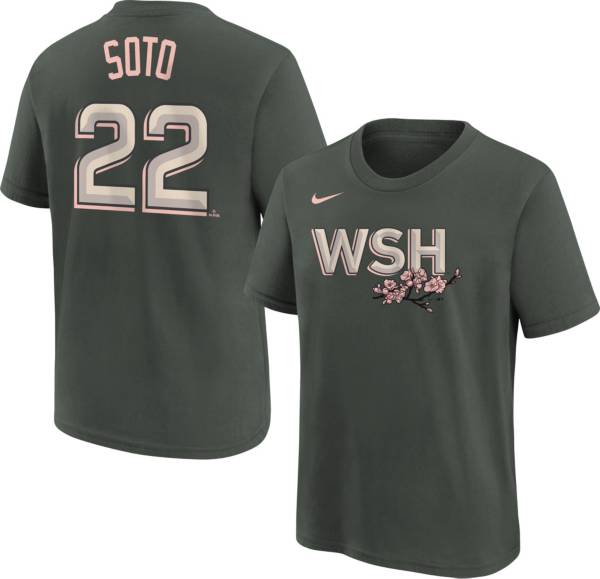 MLB Team Apparel Youth Washington Nationals 2022 City Connect Juan Soto #22 T-Shirt