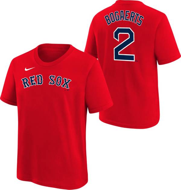 Nike Youth Boston Red Sox Xander Bogaerts #2 Red T-Shirt